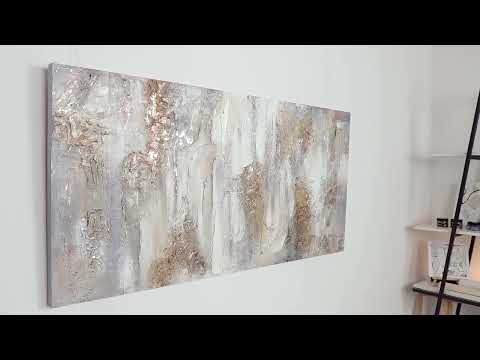 Harmonische Strukturen Handgemalte Bilder auf Leinwand "Philosophie"