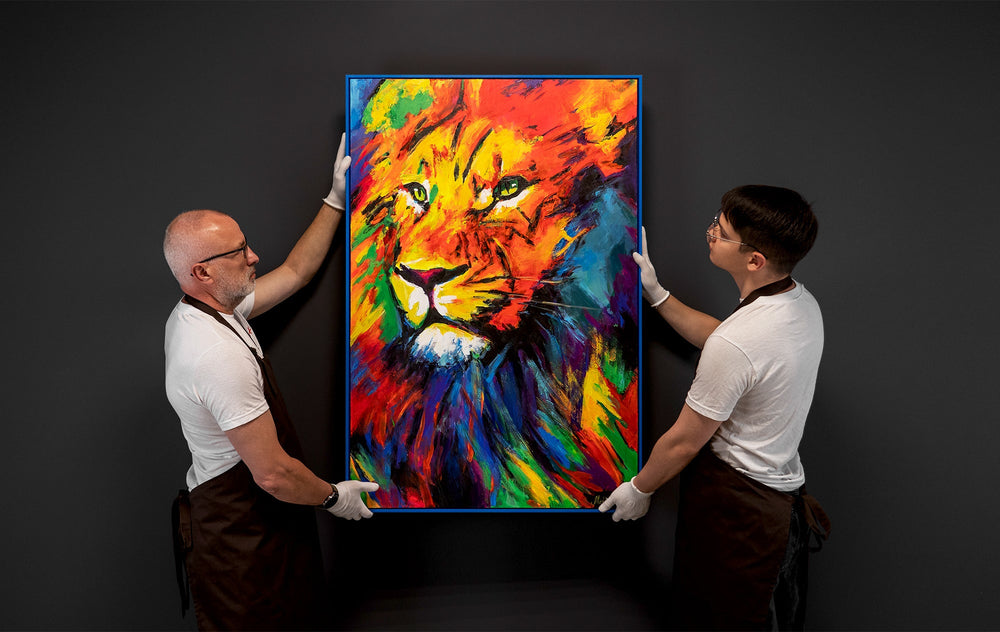Acrylbilder Katzen – Handgemalte Kunst für Katzenliebhaber