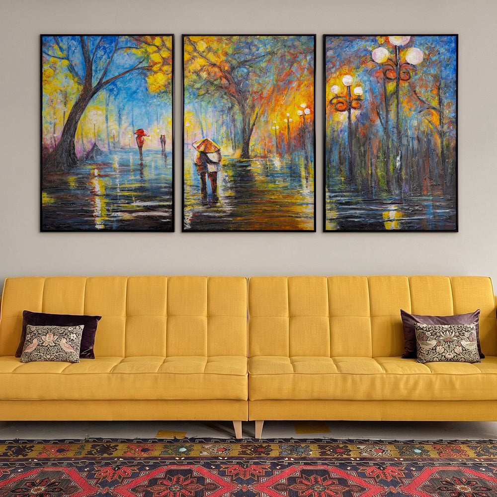 Triptychon – Wandbilder 3-teilig in Premium-Qualität