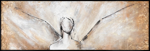 Acrylmalerei auf Leinwand Detail