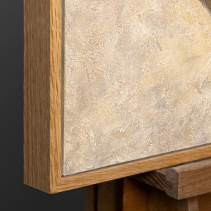 Rahmen aus natürlichem Holz – Detail