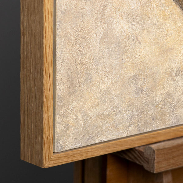 Rahmen aus natürlichem Holz – Detail