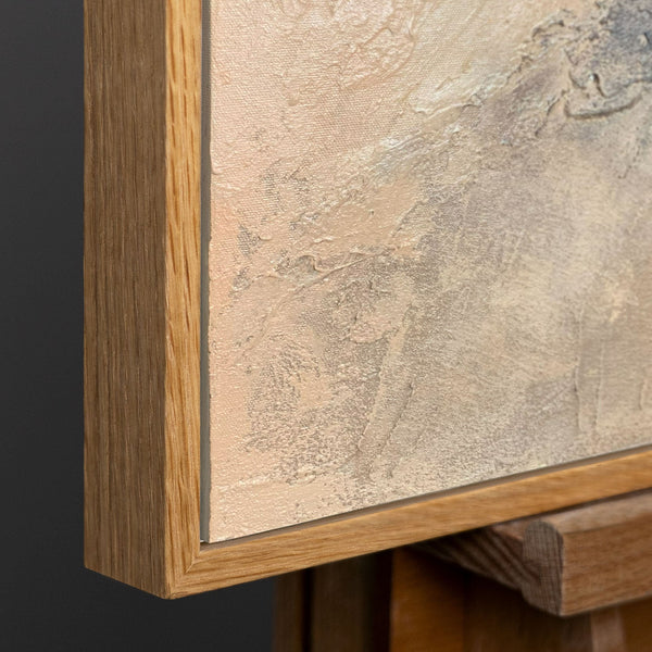 Rahmen aus natürlichem Holz – Detail