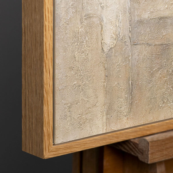 Rahmen aus natürlichem Holz – Detail