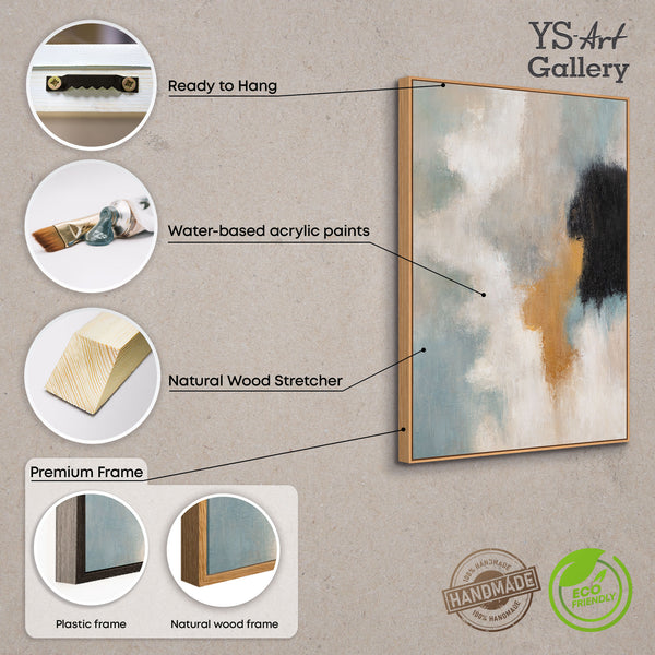 Handgemalte Bilder für Arztpraxis „VLichtübergänge“