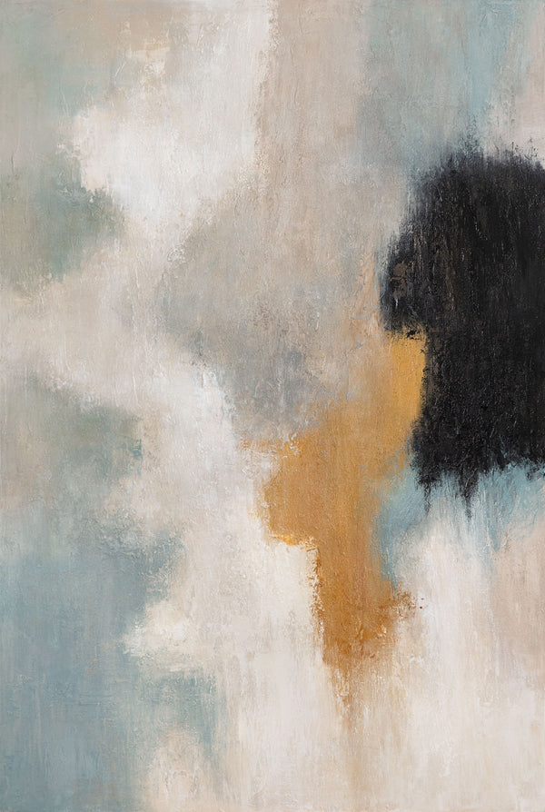 Handgemaltes Acrylgemälde „Lichtübergänge“ – Moderne Kunst auf Leinwand
