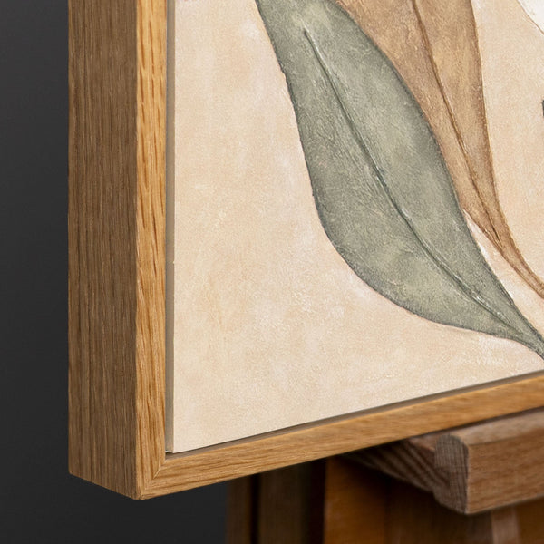 Handgemalte Acrylbilder für Praxis „Tanz der Blätter“