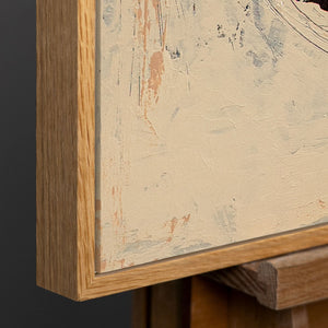Rahmen aus natürlichem Holz – Detail