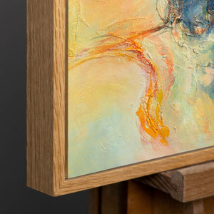 Rahmen aus natürlichem Holz – Detail