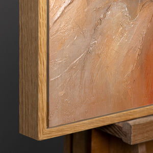 Rahmen aus natürlichem Holz – Detail