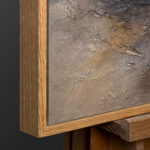 Rahmen aus natürlichem Holz – Detail