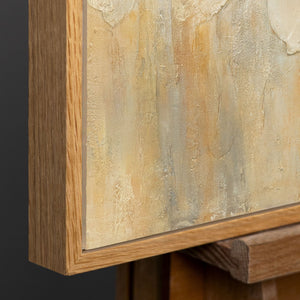 Rahmen aus natürlichem Holz – Detail