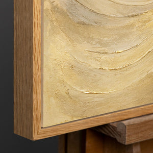 Rahmen aus natürlichem Holz – Detail