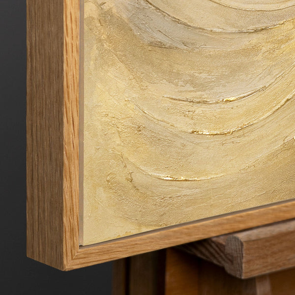 Rahmen aus natürlichem Holz – Detail