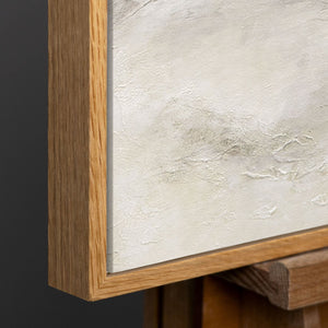 Abstract Wanddecoratie Schilderij In Lijst – Handgeschilderd Canvas Voor Woonkamer