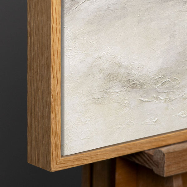 Abstract Wanddecoratie Schilderij In Lijst – Handgeschilderd Canvas Voor Woonkamer