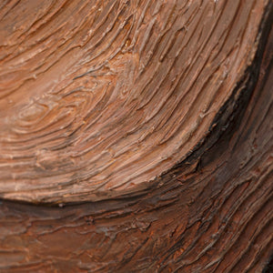 Handgemalte Abstrakte Bild „Atem des Baumes“ - Acrylmalerei mit Rahmen