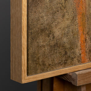 Rahmen aus natürlichem Holz – Detail