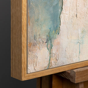 Rahmen aus natürlichem Holz – Detail