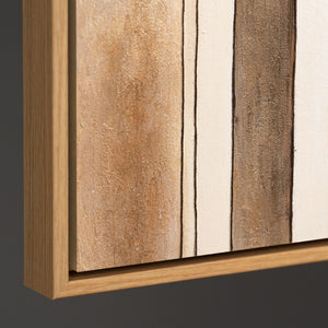 Feine Struktur und Materialität eines abstrakten Kunstwerks