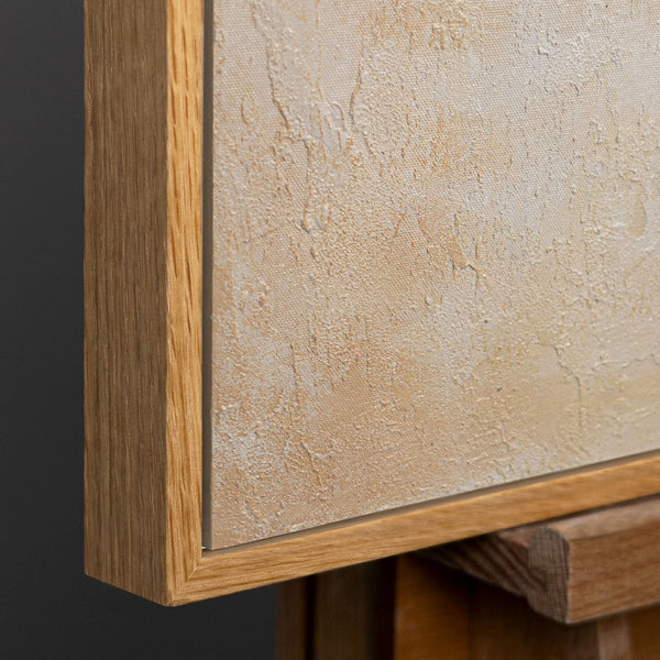 Rahmen aus natürlichem Holz – Detail