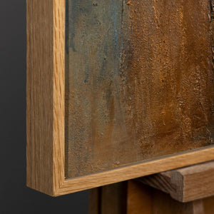 Rahmen aus natürlichem Holz – Detail