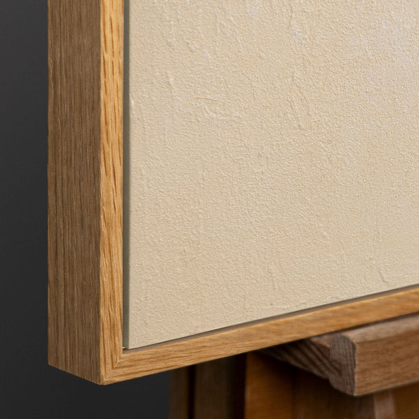 Rahmen aus natürlichem Holz – Detail