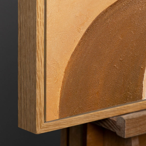 Rahmen aus natürlichem Holz – Detail
