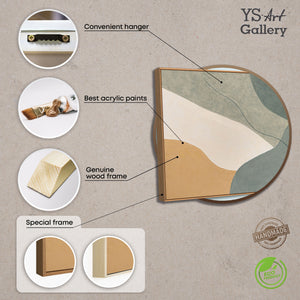 Feine Struktur und Materialität eines abstrakten Kunstwerks