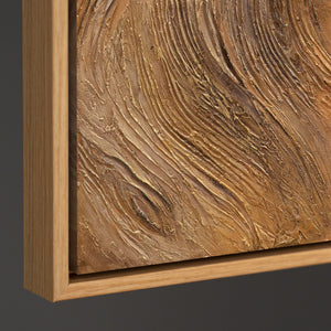 Abstracte schilderijen met structuur en geometrie binnen het kader "Lijnen en Cirkels".