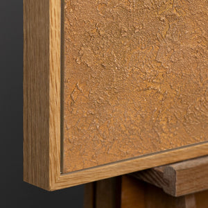 Rahmen aus natürlichem Holz – Detail