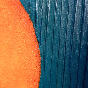 Handgemaltes Acrylbild „Fruchtbare Balance“ – Abstrakte Wandkunst mit Struktur