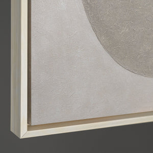 Abstrakte Wandkunst in ruhigen Farbtönen für moderne Interieurs