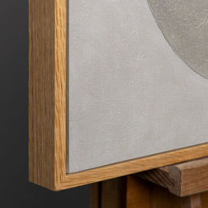 Rahmen aus natürlichem Holz – Detail