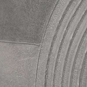 Moderne schilderijen in een lijst, een rustig canvas schilderij "Grey Chord"