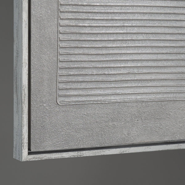 Abstraktes Gemälde im zeitgenössischen Interior Design