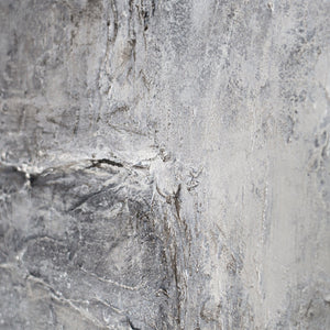 Handgeschilderde schilderijen in lijsten, abstracte kunst met textuur "Memory of Stone"