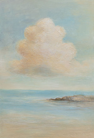 Handgemaltes Leinwandbild „Leichtigkeit des Seins“ – Moderne Acrylmalerei Meer