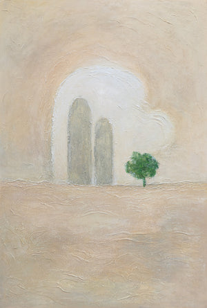 Feine Struktur und Materialität eines abstrakten Kunstwerks