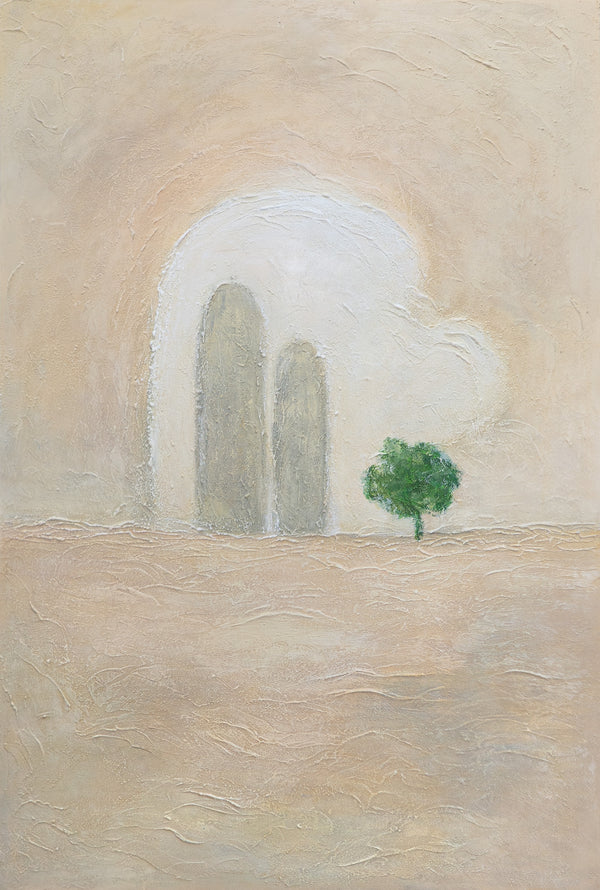 Feine Struktur und Materialität eines abstrakten Kunstwerks