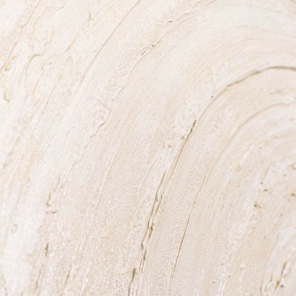 Abstracte wanddecoraties Beige – Structuur schilderij modern „Echo's van de Tijd”