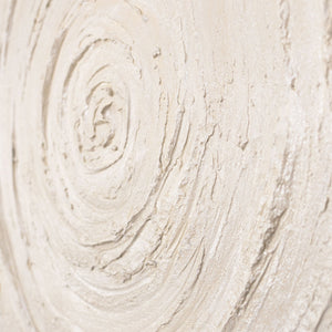 Abstracte wanddecoraties Beige – Structuur schilderij modern „Echo's van de Tijd”