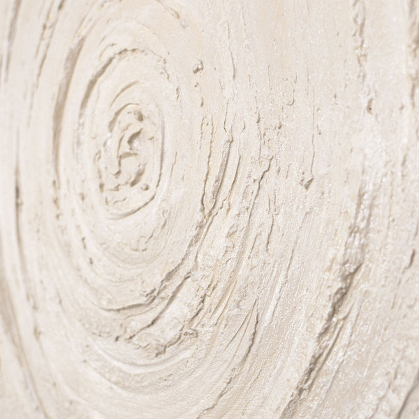 Abstracte wanddecoraties Beige – Structuur schilderij modern „Echo's van de Tijd”