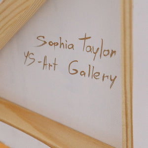 Strukturierte Oberfläche eines abstrakten Gemäldes, moderne Texturmalerei