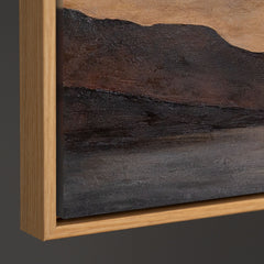 Modern Abstract Landschap Schilderij Op Canvas – Handgeschilderde Wandkunst