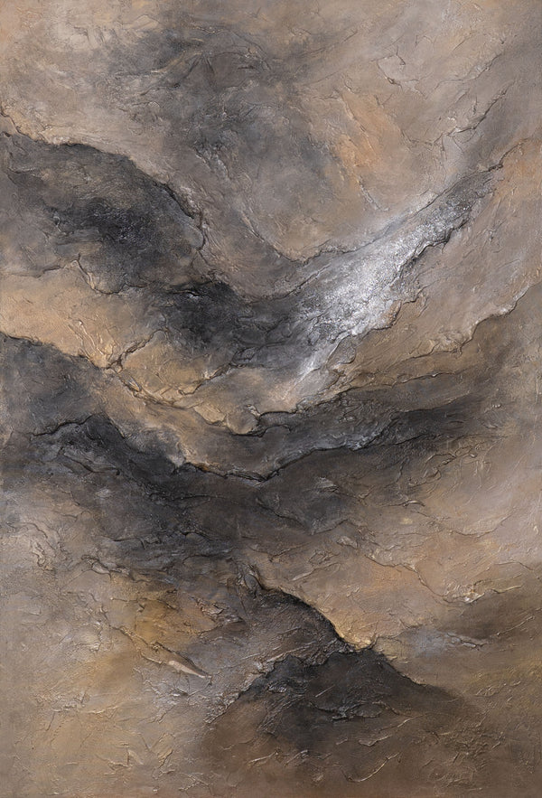 Handgemaltes Acrylbild auf Leinwand