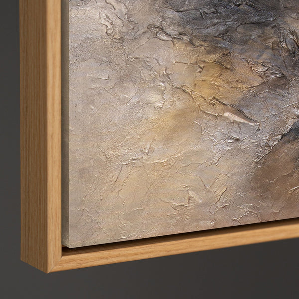 Strukturierte Oberfläche eines abstrakten Gemäldes, moderne Texturmalerei