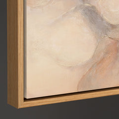 Feine Struktur und Materialität eines abstrakten Kunstwerks