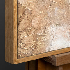 Rahmen aus natürlichem Holz – Detail