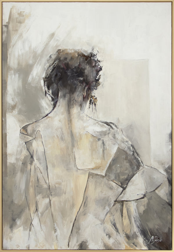 Künstlerische Acrylmalerei Struktur Deko